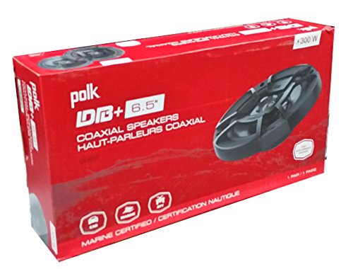 Polk Audio DB652 6.5" Coaxial Marine Speakers (Pair)