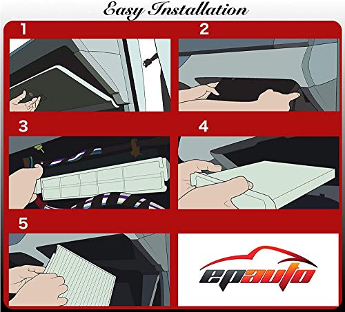 EPAuto CP134 (CF10134) Cabin Air Filter with Activated Carbon