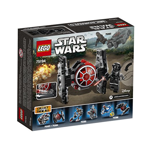 LEGO Star Wars: The Force Awakens First Order TIE Fighter Microfighter 75194 Building Kit (91 Pieces)