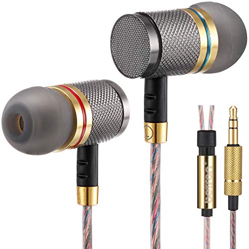 Betron YSM1000 Wired Earbuds with Noise Isolation (In-Ear Headphones, Deep Bass, Balanced Treble & Mids)