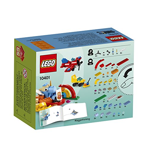 LEGO Classic Rainbow Fun 10401 Building Kit (104 Pieces)
