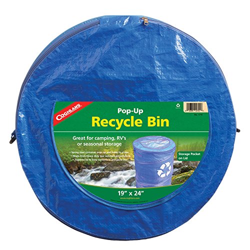 Coghlan's Pop-Up Recycle Bin (Blue, 19" x 24")