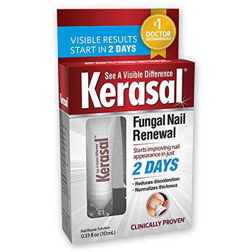Kerasal Fungal Nail Renewal Therapy, Restore Discoloured/Damaged Nails, 0.33 fl oz (Pack of 1)