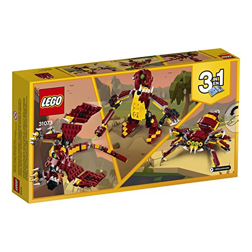 LEGO Creator 3in1 Mythical Creatures 31073 Building Kit with 223 Pieces (Discontinued by Manufacturer)