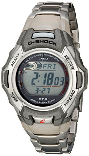 Casio G-Shock MTGM900DA-8CR Men's Solar Atomic Stainless Steel Sport Watch
