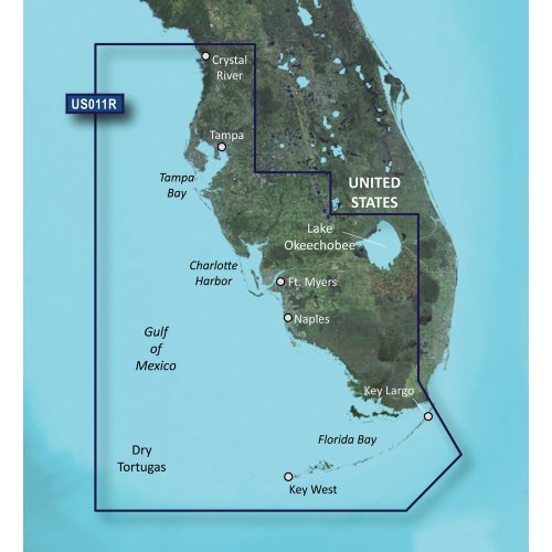 Garmin VUS011R BlueChart G2 Vision - Southwest Florida (VUS011R)