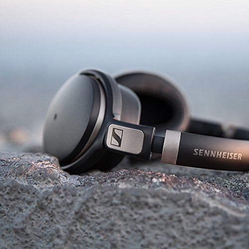 Sennheiser HD 4.50 BTNC Bluetooth Wireless Headphones with Active Noise Cancellation (Black and Silver)