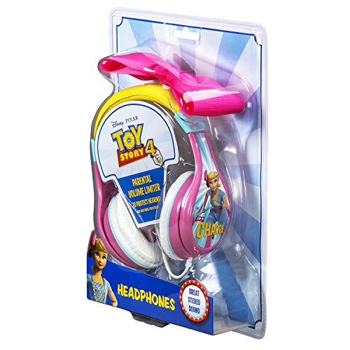 eKids TS-140BP Toy Story 4 Bo Peep Headphones (Parental Volume Control, 3.5mm Jack)