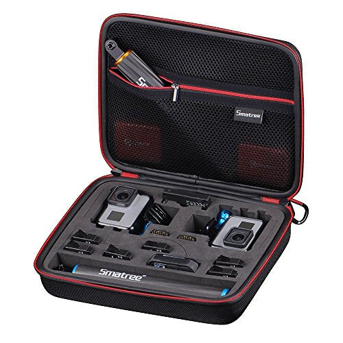 Smatree Hard Case Compatible with GoPro HERO 11/10/9/8/7/6/5/4/3+/3/2018 (Cameras and Accessories NOT Included)