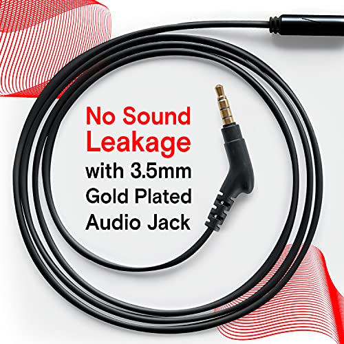 Symphonized NRG 3.0 Wood Wired In-Ear Headphones with Microphone, Stereo Sound (Black & Gray)