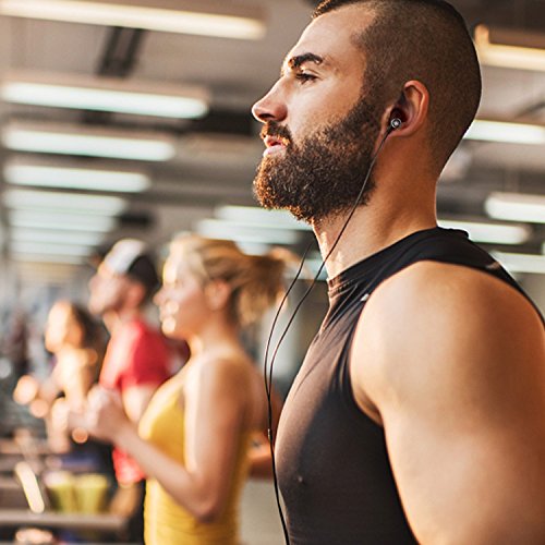 Noise Isolating MINDBEAST Super Bass Earbuds with Microphone (90% Reduction) and Case for Apple, Samsung, Sony, Xbox - Amazing Sound Effects & Gaming Experience for All.