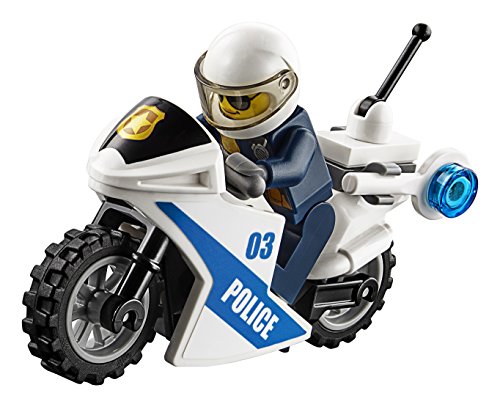 LEGO City Police Mobile Command Center Truck 60139 Building Set with Motorbike, ATV and 374 Pieces, Ages 6-12
