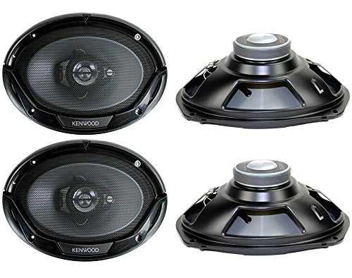 Kenwood KFC-6965S 6x9" 800W 3-Way Car Audio Coaxial Speakers (2 Pairs)