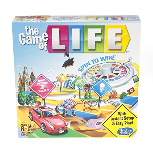 Hasbro The Game of Life Board Game (Amazon Exclusive), Ages 8 and Up