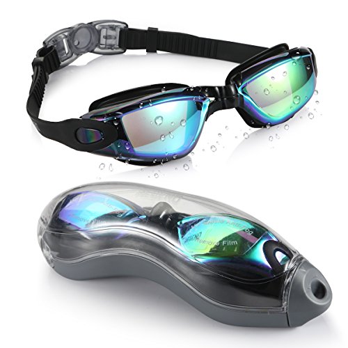 Aegend Swimming Goggles, No Leaking for Adults, Men and Women (Youth)