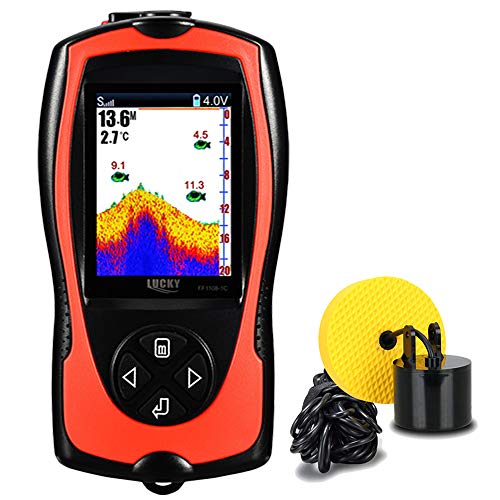 Lucky Portable Fish Finder Handheld [for Boat/Sea Fishing] (Model No. FF688C)