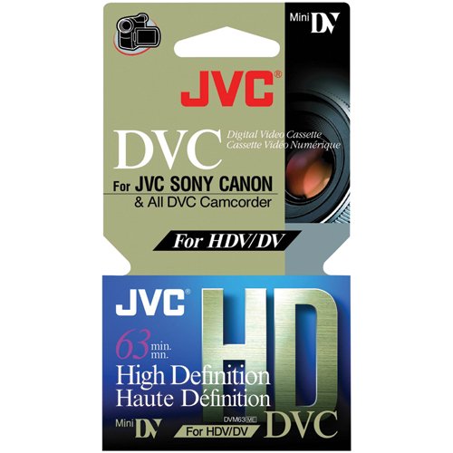 JVC 63-Min HD DVC Single Camcorder (HD Blister Pack)