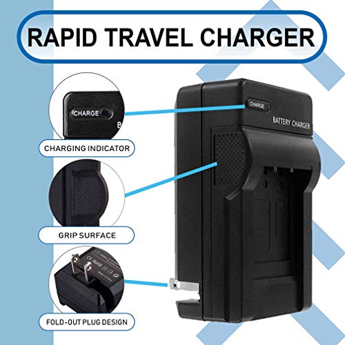 Nikon EN-EL9a Battery 2-Pack Bundle with Rapid Travel Charger and UltraPro Accessory Kit for D5000, D3000, D60, D40x, and D40 Cameras