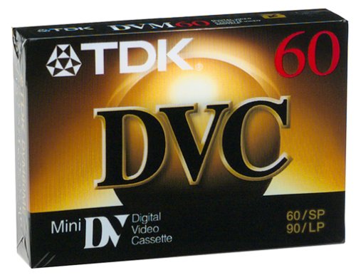 TDK Mini Digital Video Cassette, 6 Pack