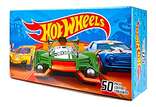 Hot Wheels 50-Pack Basic Car Set (V6697), Multi-Colored
