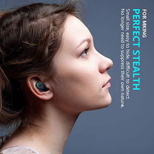 Kissral Wireless Sport Bluetooth Headphone with 8 Hour Talk Time, HD Microphone and One Piece Design - Black (Model: Headset)
