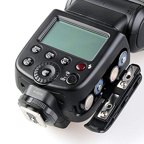 Godox TT600 Speedlite Flash with 2.4GHz Wireless X System and GN60 Guide Number (for Canon, Nikon, Pentax, Olympus, Fuji, and other DSLR Cameras).