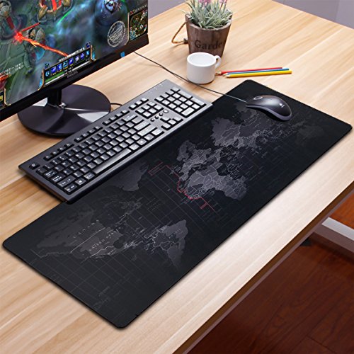 XXL Gaming Mouse Pad with Nonslip Base (Large Size, Thick & Comfy) by [Brand Name] | Foldable Mat for PC, Console & More | Enjoy Precise & Smooth Operating Experience