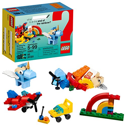 LEGO Classic Rainbow Fun 10401 Building Kit (104 Pieces)