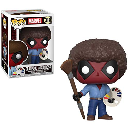 Funko POP! Marvel: Deadpool Playtime - Bob Ross (Figurine)