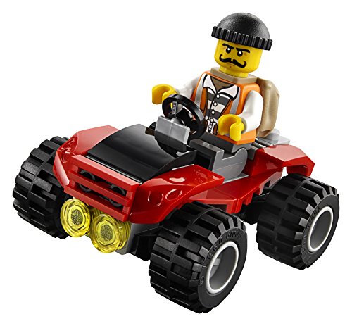 LEGO City Police Mobile Command Center Truck 60139 Building Set with Motorbike, ATV and 374 Pieces, Ages 6-12