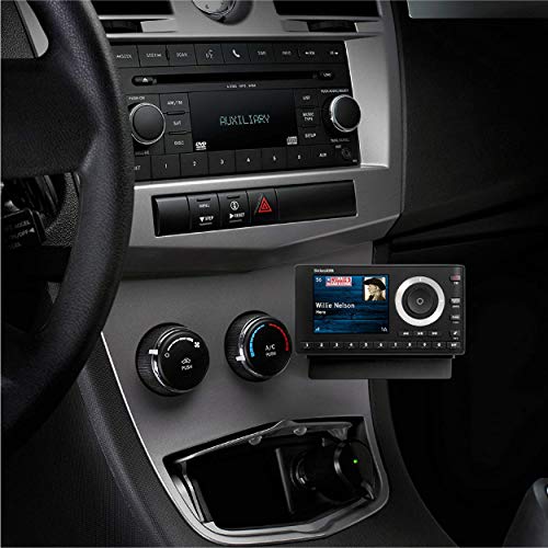 SiriusXM Onyx Plus Satellite Radio (SXPL1V1) with Vehicle Kit & 3 Months Free Service – Enjoy SiriusXM in Your Car's Audio System