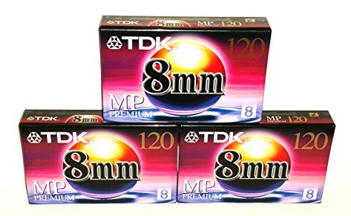 TDK P6-120 HS Video Tape, 3 Pack (Discontinued)