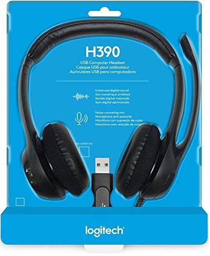 Logitech H390 Clearchat Comfort USB Headset (981-000014)