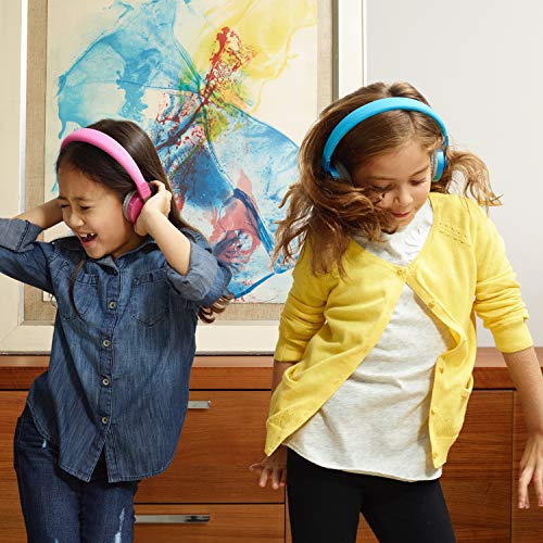 LilGadgets Untangled PRO Kids Premium Wireless Bluetooth Headphones with SharePort, Microphone and (Children) - Blue