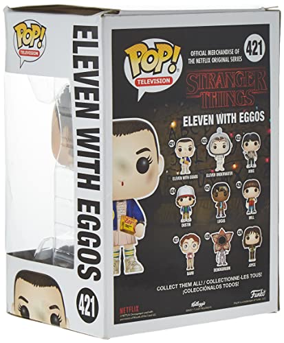 Funko Pop Stranger Things Eleven With/Without Blonde Wig Vinyl Figure (Styles May Vary)