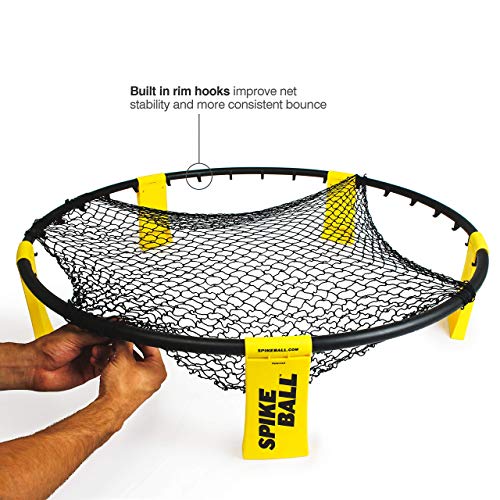 Spikeball 3-Ball Kit Game Set for Backyard, Beach, Park and Indoors