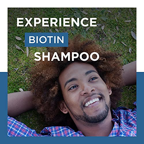 Biotin Hair Shampoo for Thinning Hair, Sulfate Free with Essential Oils (95% Natural Derived) - for Men and Women's Dry, Damaged Hair - Volumizing, Moisturizing Results