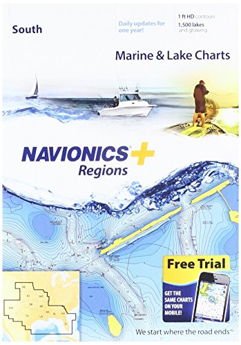 Navionics Plus South Marine and Lake Charts (SD/MSD)