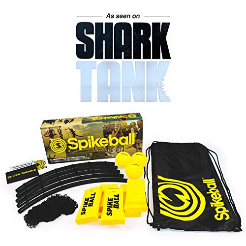 Spikeball 3-Ball Kit Game Set for Backyard, Beach, Park and Indoors