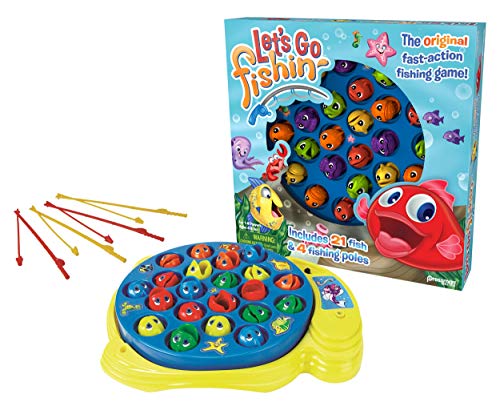 Let's Go Fishin' Game by Pressman (The Original Fast-Action Fishing Game!)