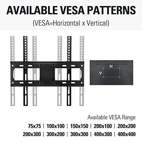 Mount Dream MD2380 TV Wall Mount for 32-55" TVs w/Swivel & Tilt, Max VESA 400x400mm, 99 lbs. Max Load, 16" Studs [Full Motion Articulating Dual Arms]
