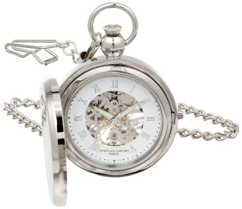 Charles Hubert 3850 Mechanical Pocket Watch with Picture Frame [3850]