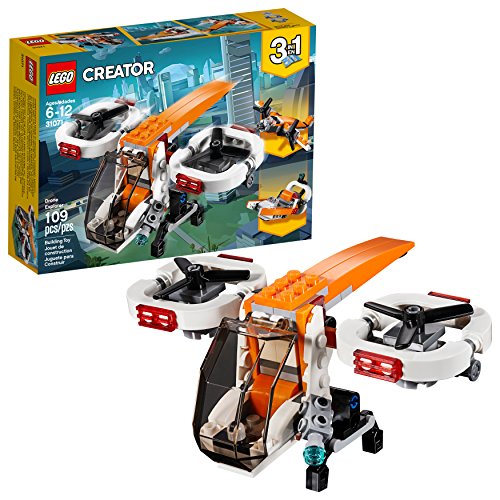 LEGO Creator 3in1 Drone Explorer 31071 Building Kit (109 Pieces), Discontinued