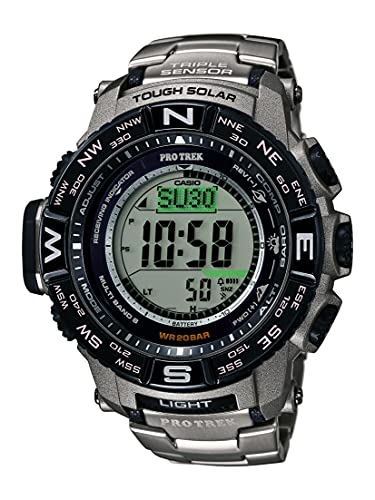 Casio PRW-3500T-7CR Pro Trek Men's Digital Sport Watch, Tough Solar Triple Sensor (CR)