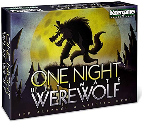 "Bezier Board Games One Night Ultimate Werewolf (Black)"