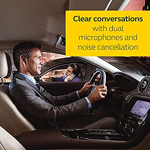 Jabra Freeway Bluetooth In-Car Speakerphone, Model 100-46000000-02 (U.S. Retail Packaging), Black