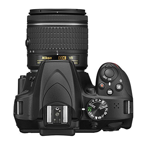 Nikon D3400 DSLR Camera with AF-P DX NIKKOR 18-55mm f/3.5-5.6G VR Lens (Black)