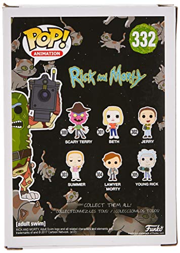 Funko Pop! Animation Rick and Morty: Pickle Rick with Laser Collectible Figure (3.75")