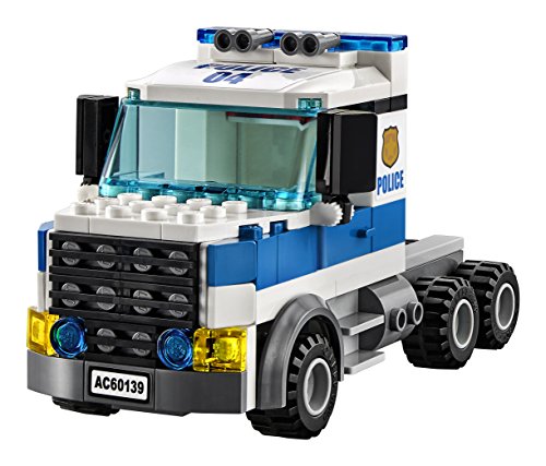 LEGO City Police Mobile Command Center Truck 60139 Building Set with Motorbike, ATV and 374 Pieces, Ages 6-12