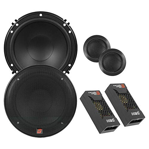 Cerwin Vega XED650C 6.5" 300W 2-Way Component Speaker System (Black)